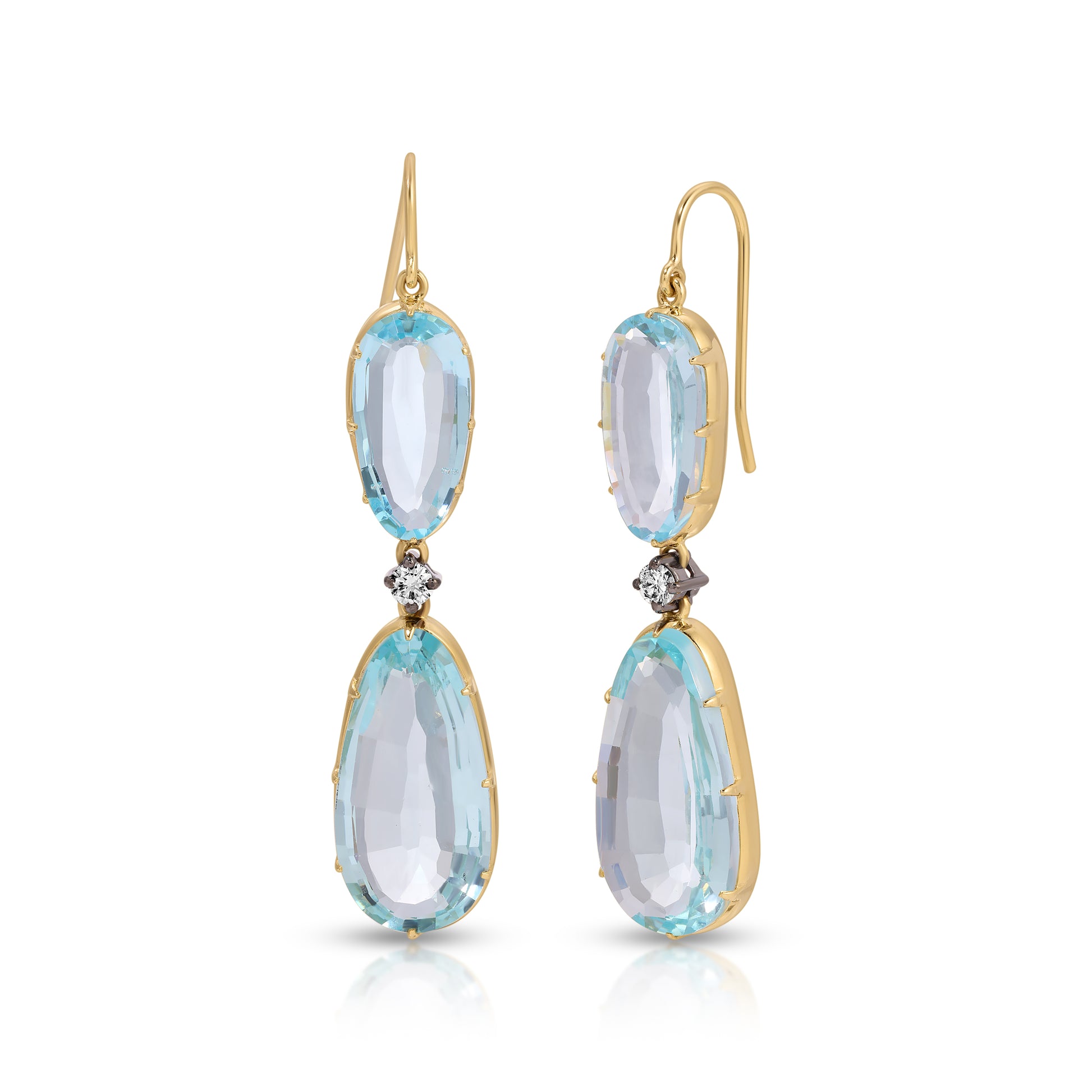 Georgian Double Drop Earrings