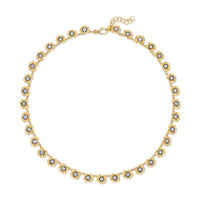Mini Lucky Charm Riviere Necklace