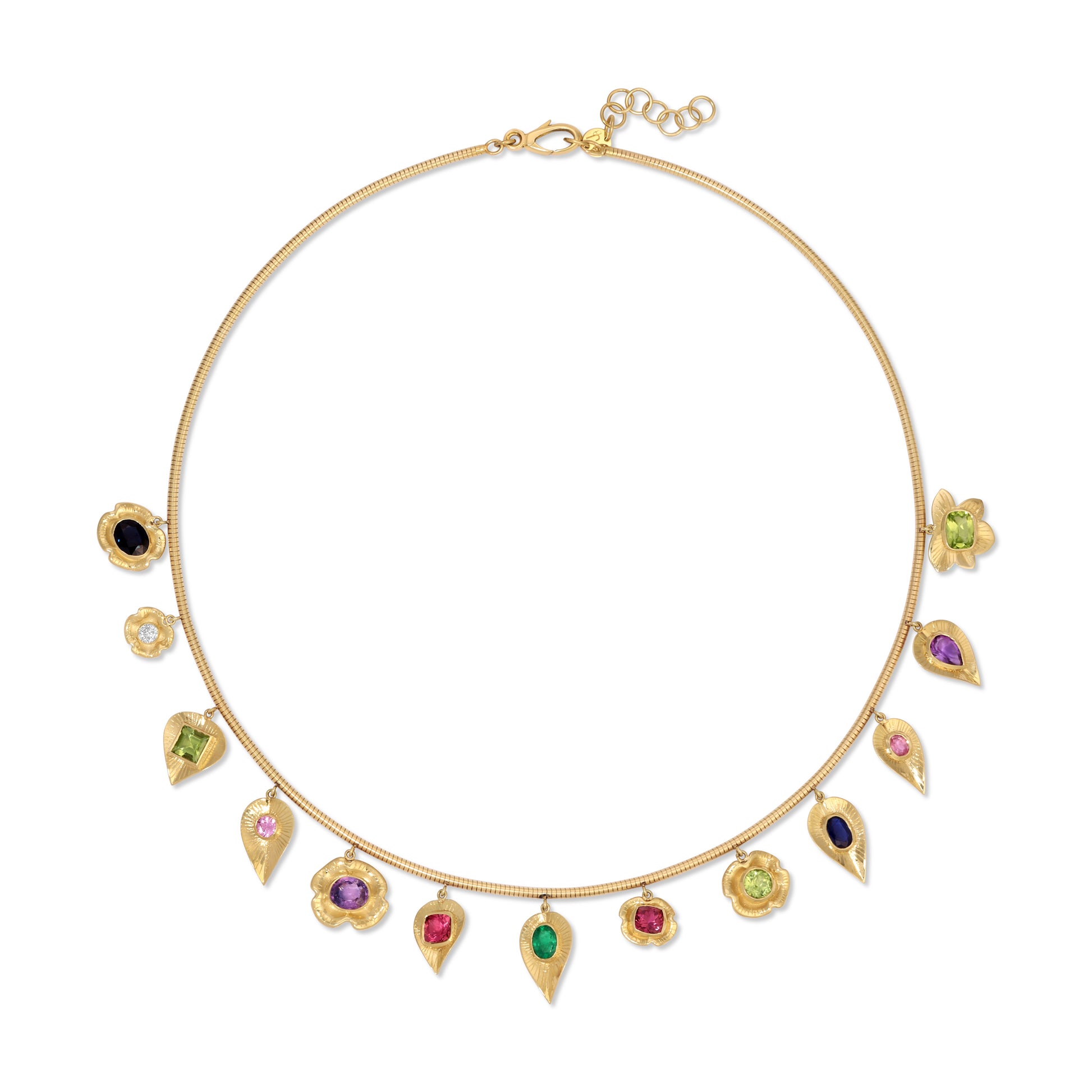 The Lucky Charm Fringe Necklace