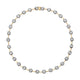 Blackened Diamond Bezel Bar Necklace
