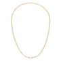 Rectangular Chain with Diamond Link Clasp