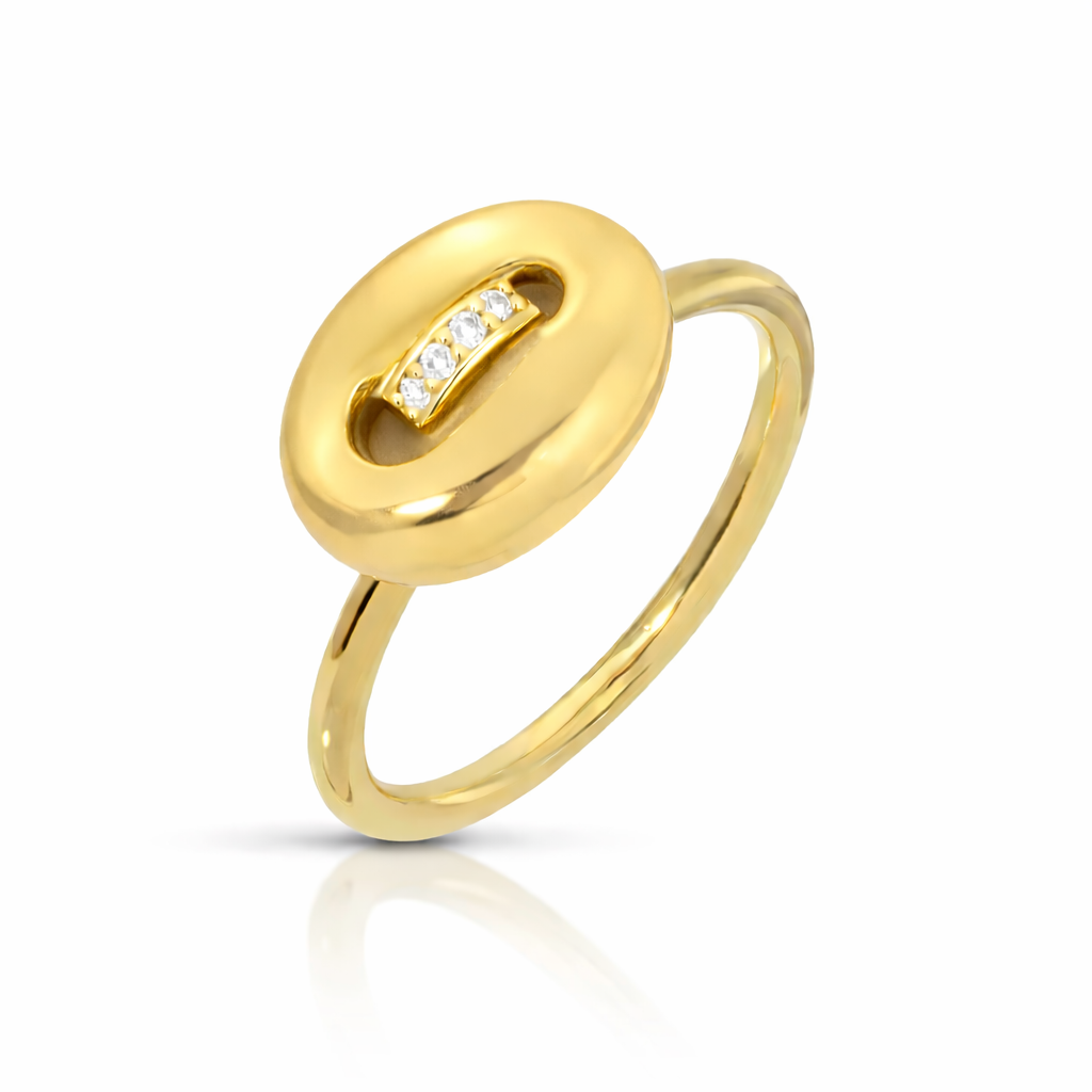 Mini Stone Mariner Ring