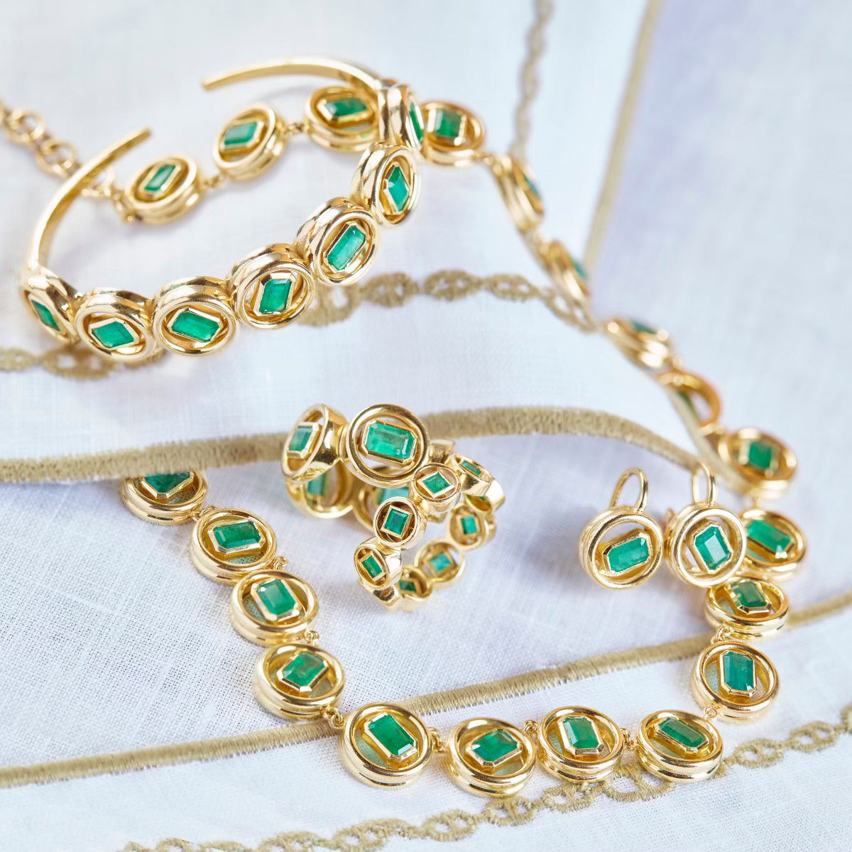 Shadow Max Emerald Necklace