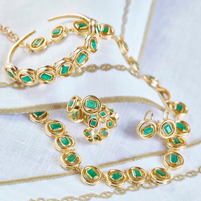 Shadow Emerald Necklace