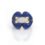 Carved Stone Nautical Ring