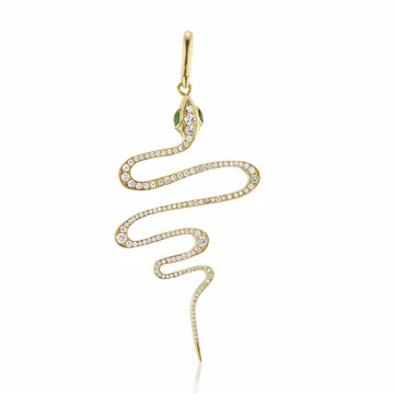 Zig Zag Snake Charm