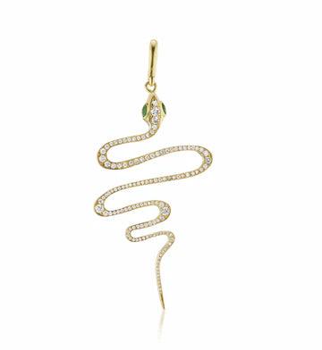 Zig Zag Snake Charm