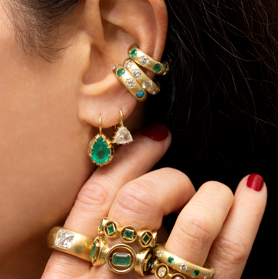 Diamond Ear Cuff