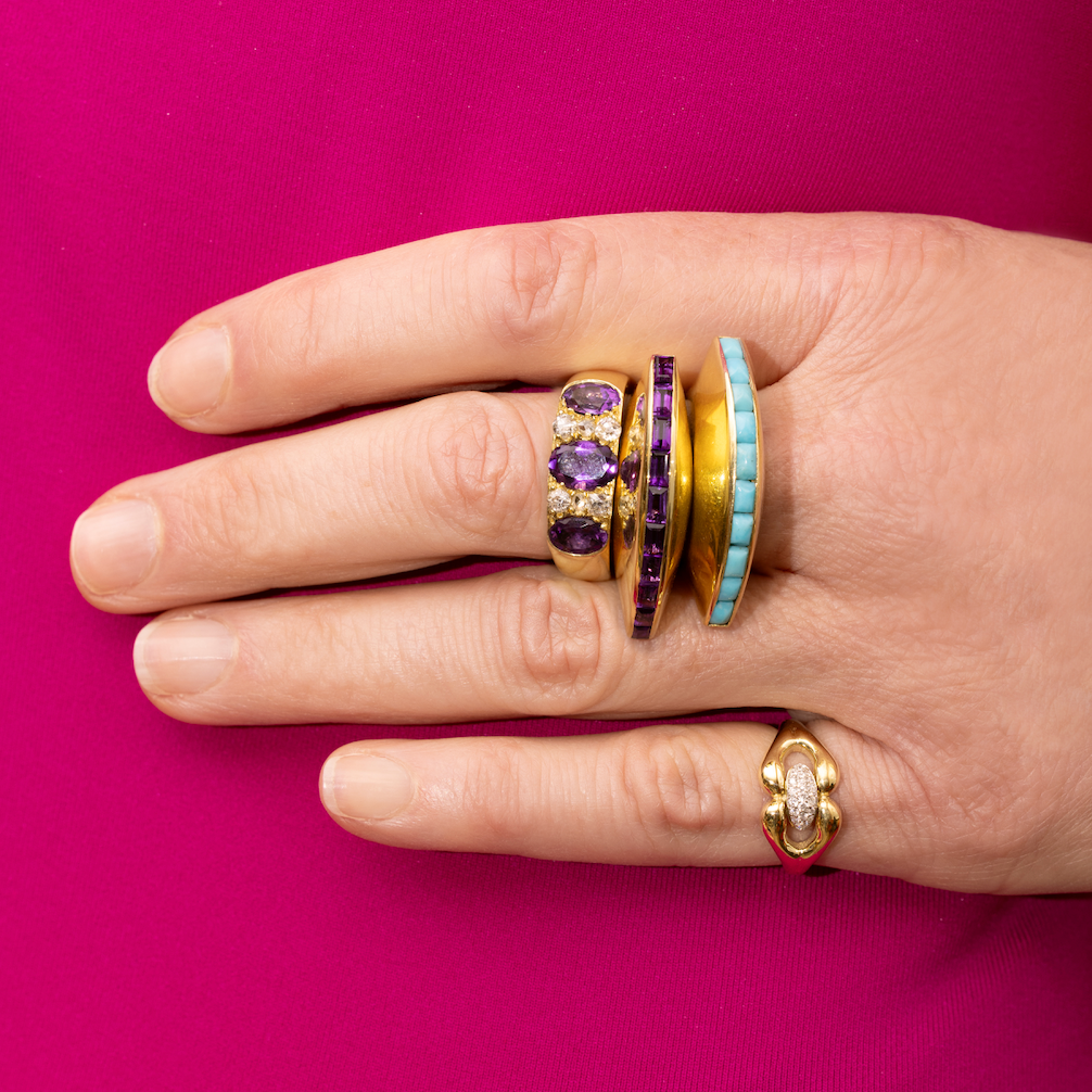 Gold Nautical Ring