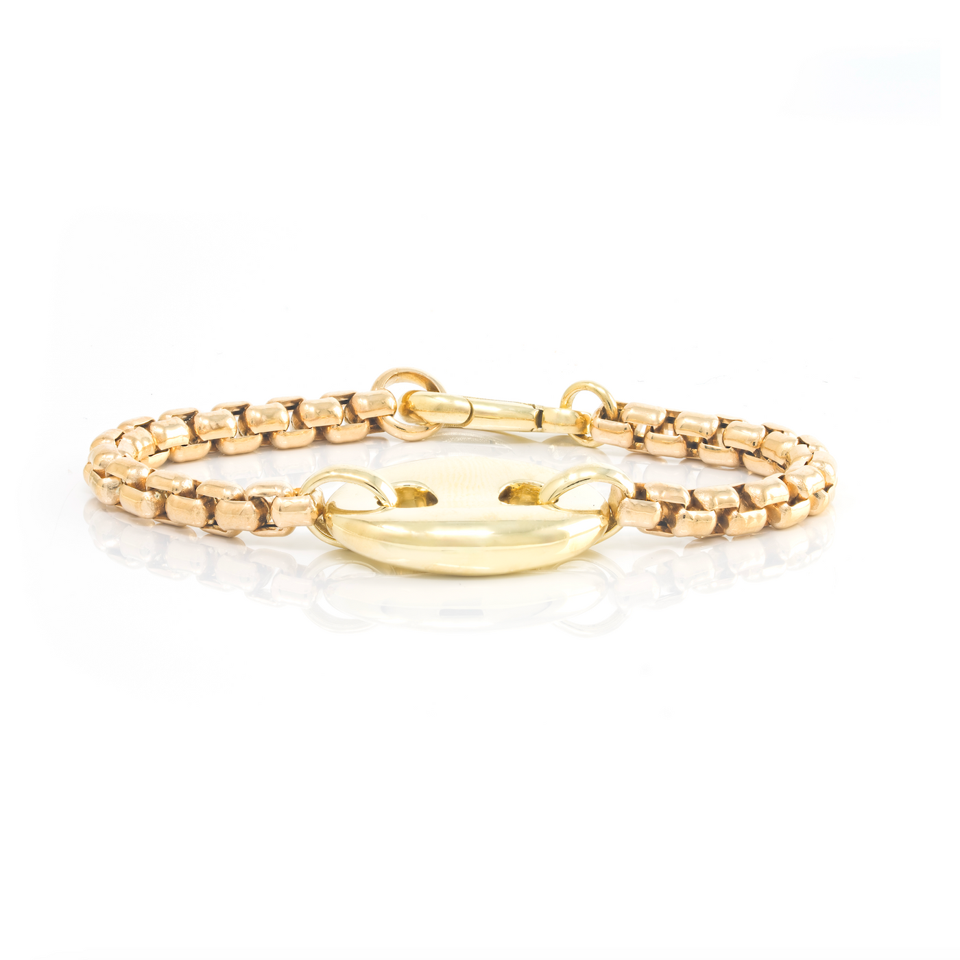 Gold Mariner Link Bracelet