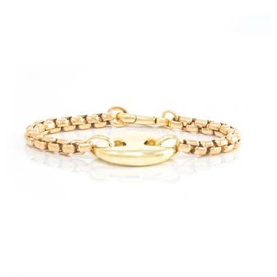 Gold Mariner Link Bracelet