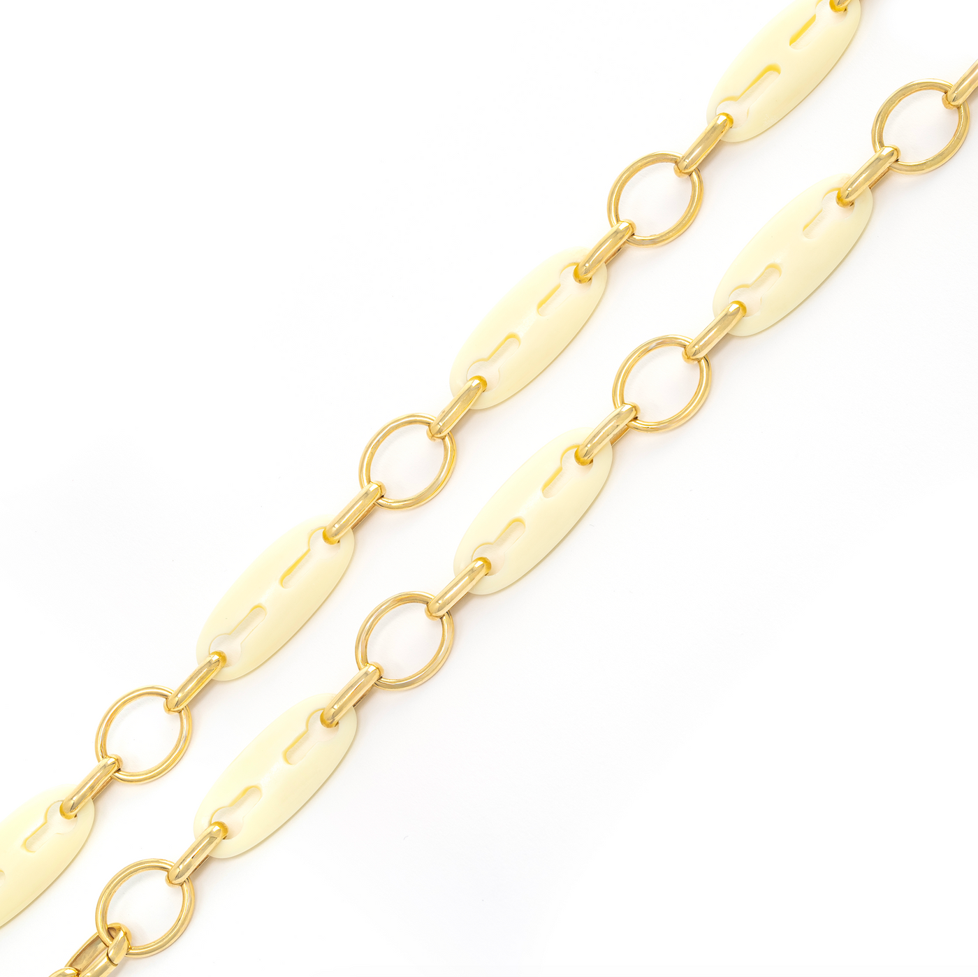 White Agate Mariner Chain