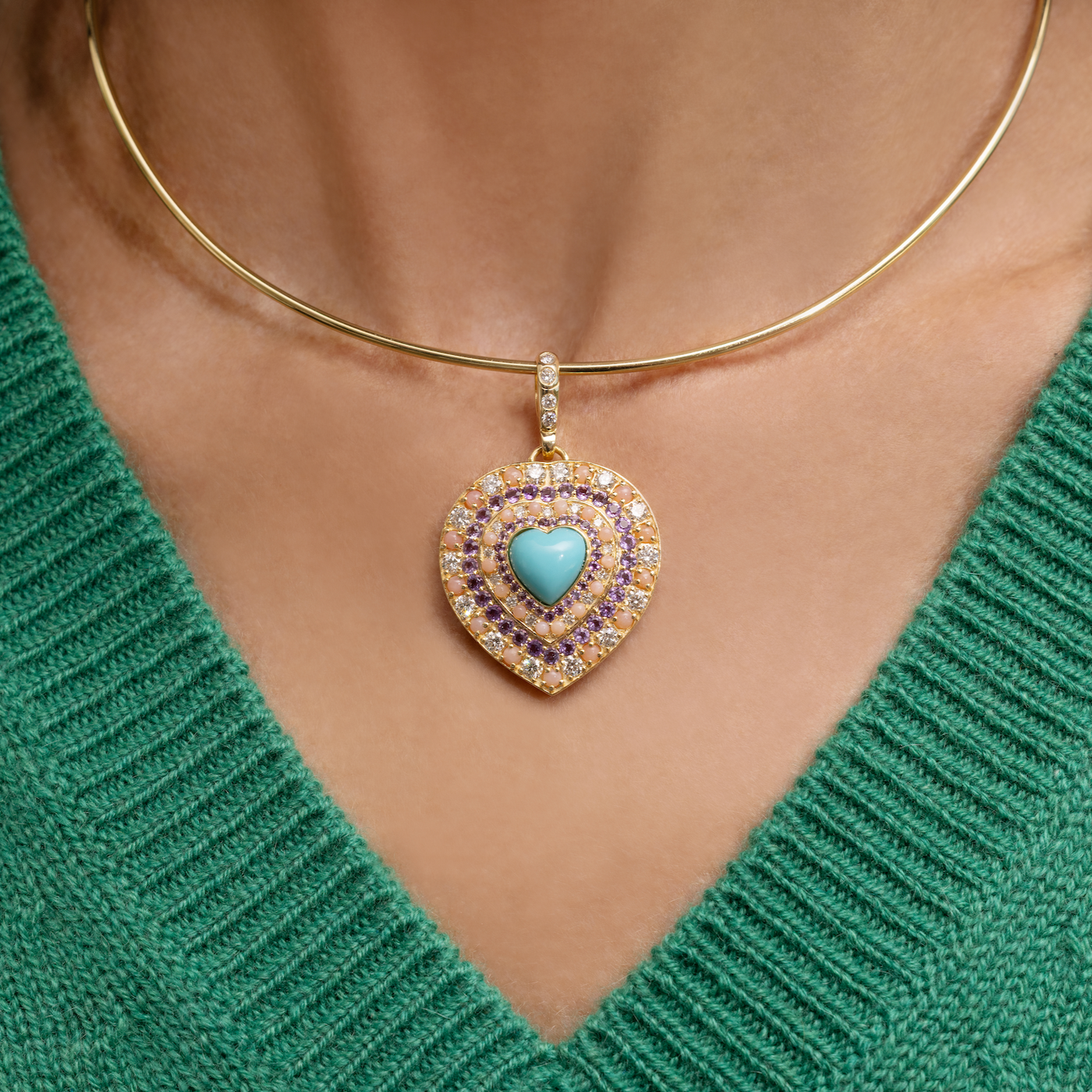 Treasured Heart Charm