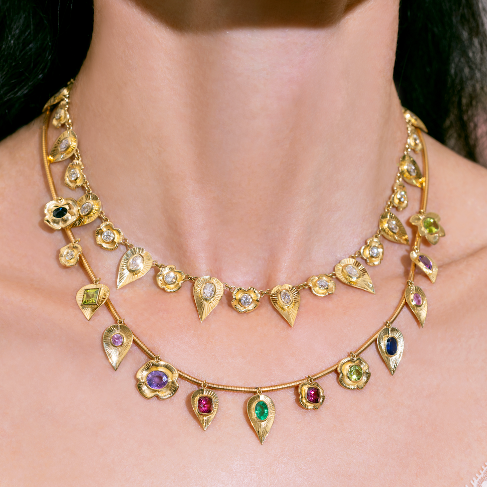 The Lucky Charm Fringe Necklace
