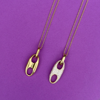 Mini Nautical Link Necklace