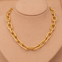 Snake Textured Link Chain