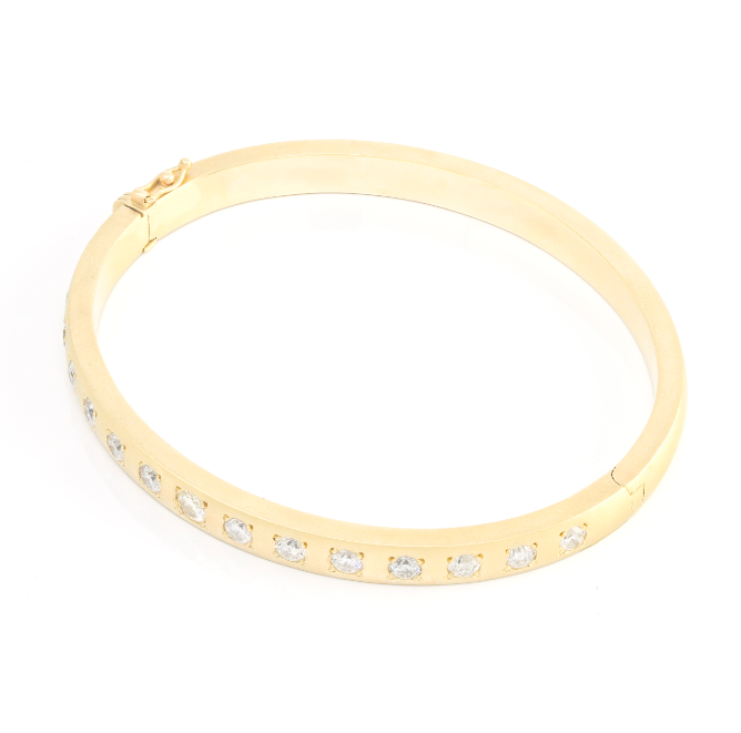 Diamond Gypsy Bangle