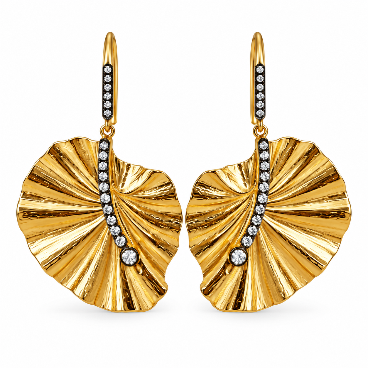 Ginko Leaf Earrings