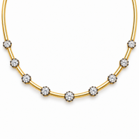 Blackened Diamond Ridge Collar