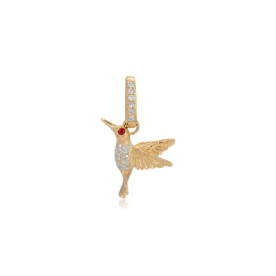 Hummingbird Charm