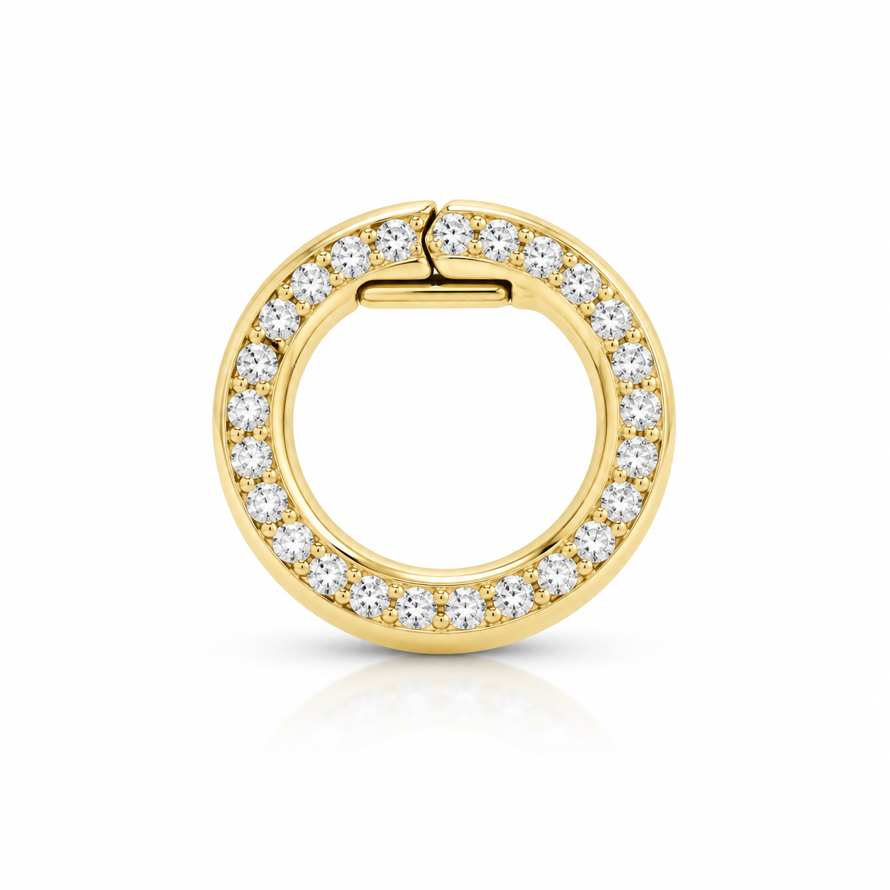 Diamond Charm Clasp
