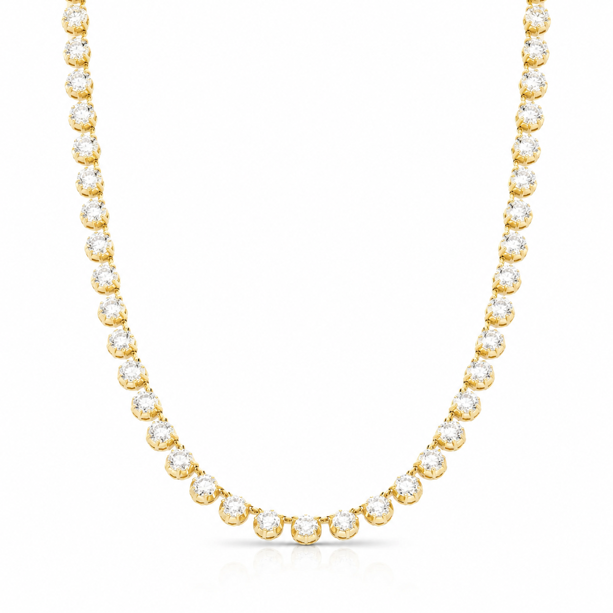 Diamond Riviere Necklace
