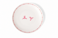 Pink Dessert Plate, Set of 2