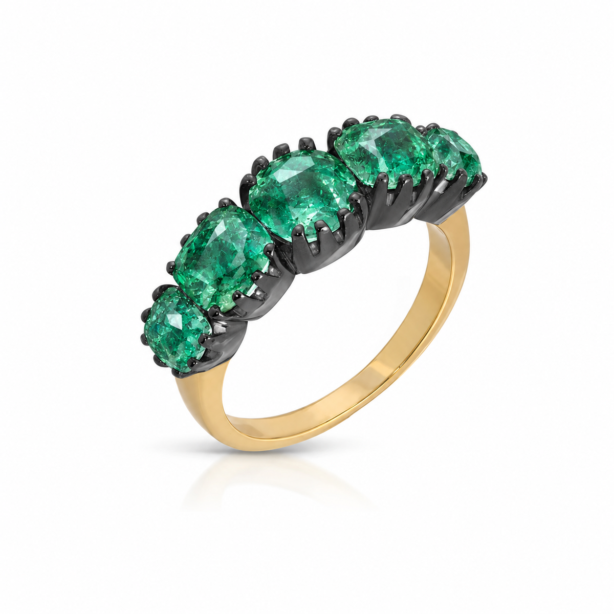 Blackened Victorian Ring