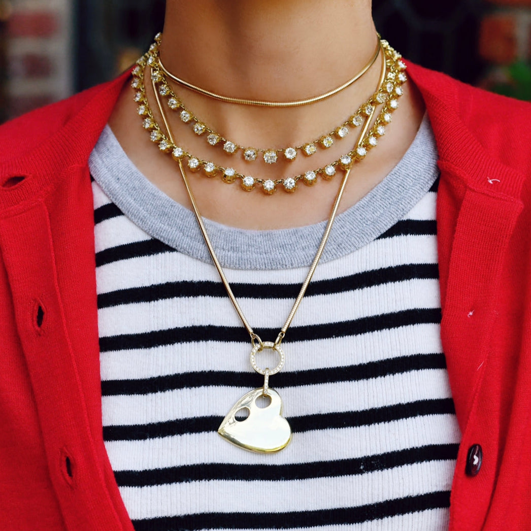 Diamond Riviere Necklace