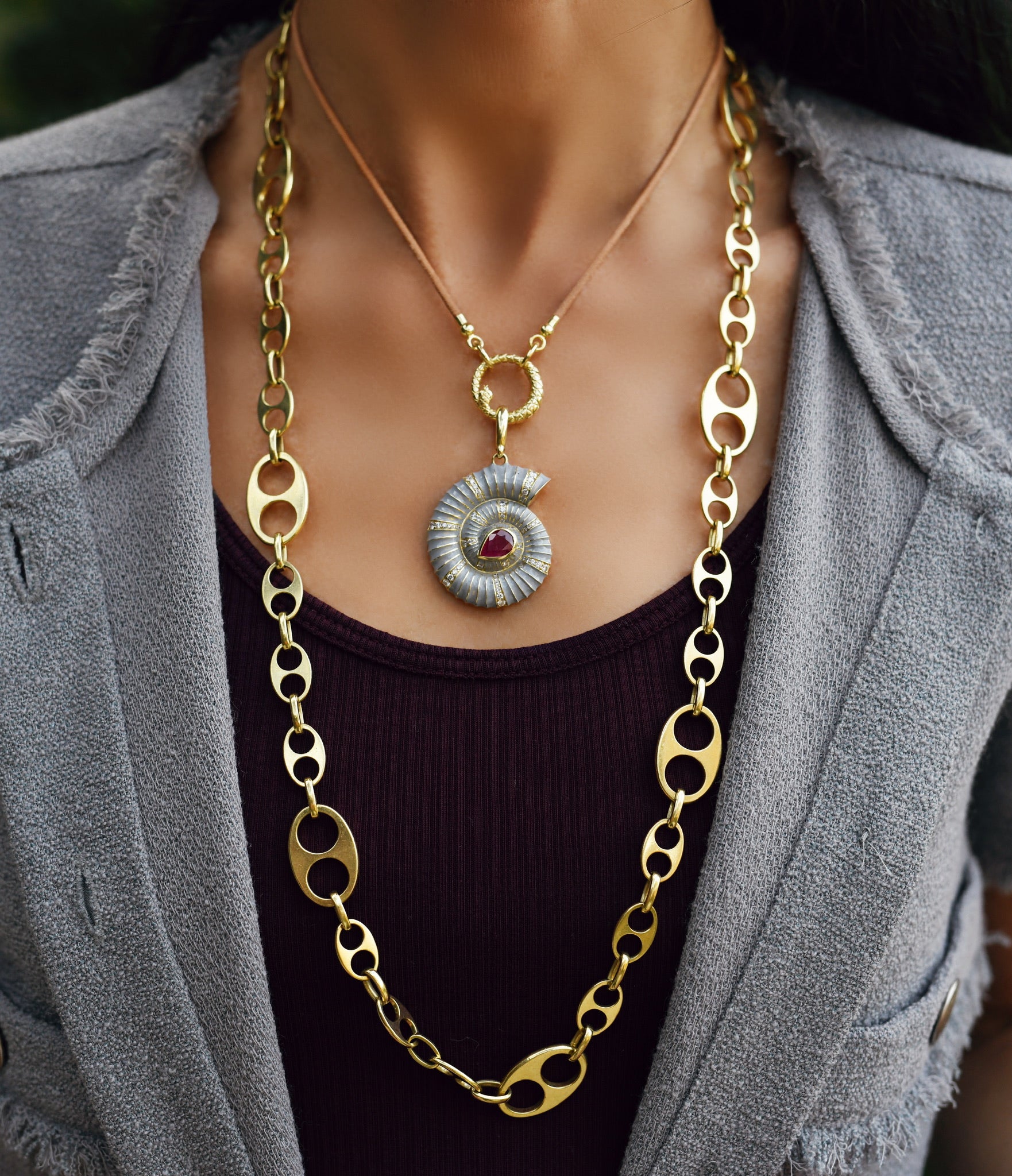 Heavy Nautical Link Chain