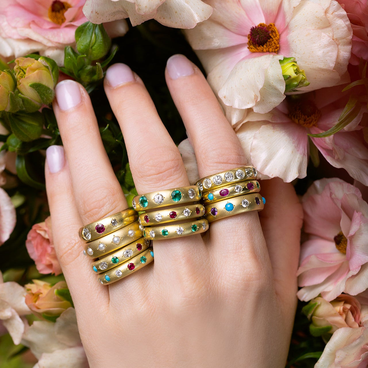 Emerald and Diamond Gypsy Band