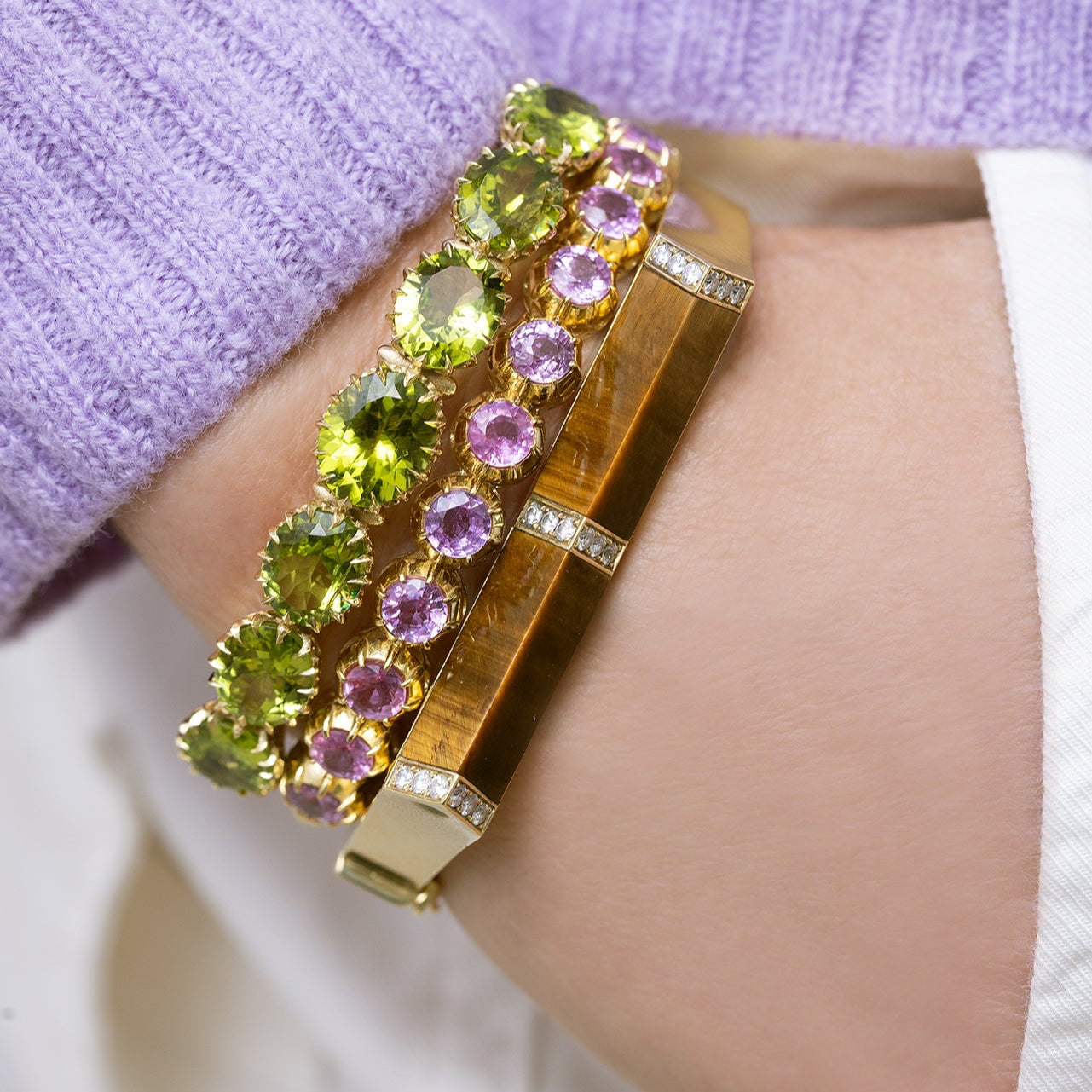 Pyramid Bangle