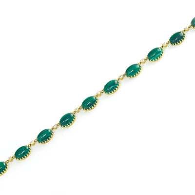 Malachite Victorian Necklace
