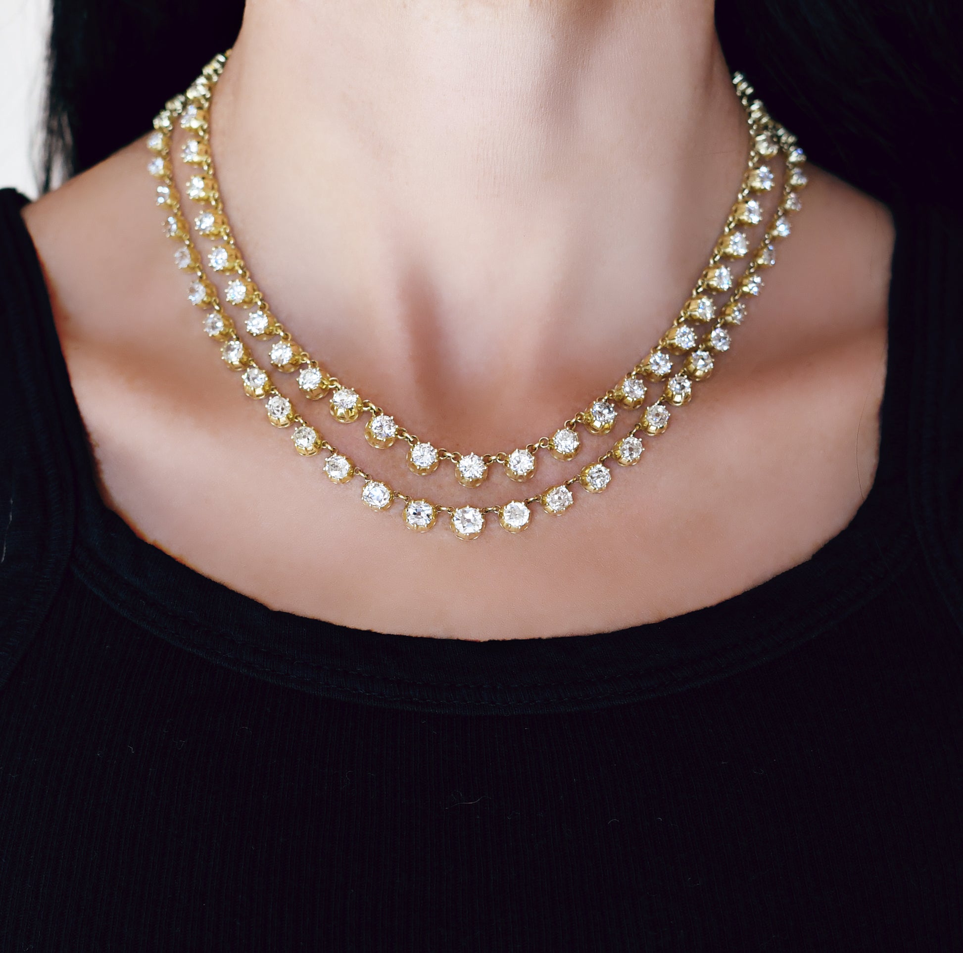 Diamond Riviere Necklace