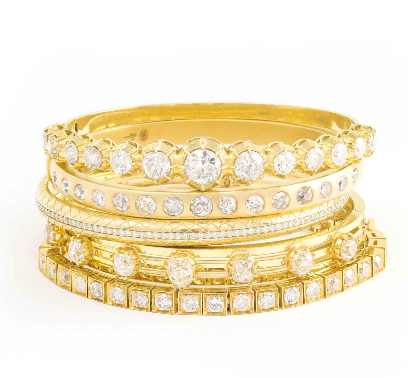 Diamond Gypsy Bangle