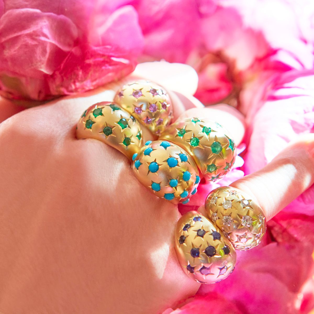 Stardust Dome Ring