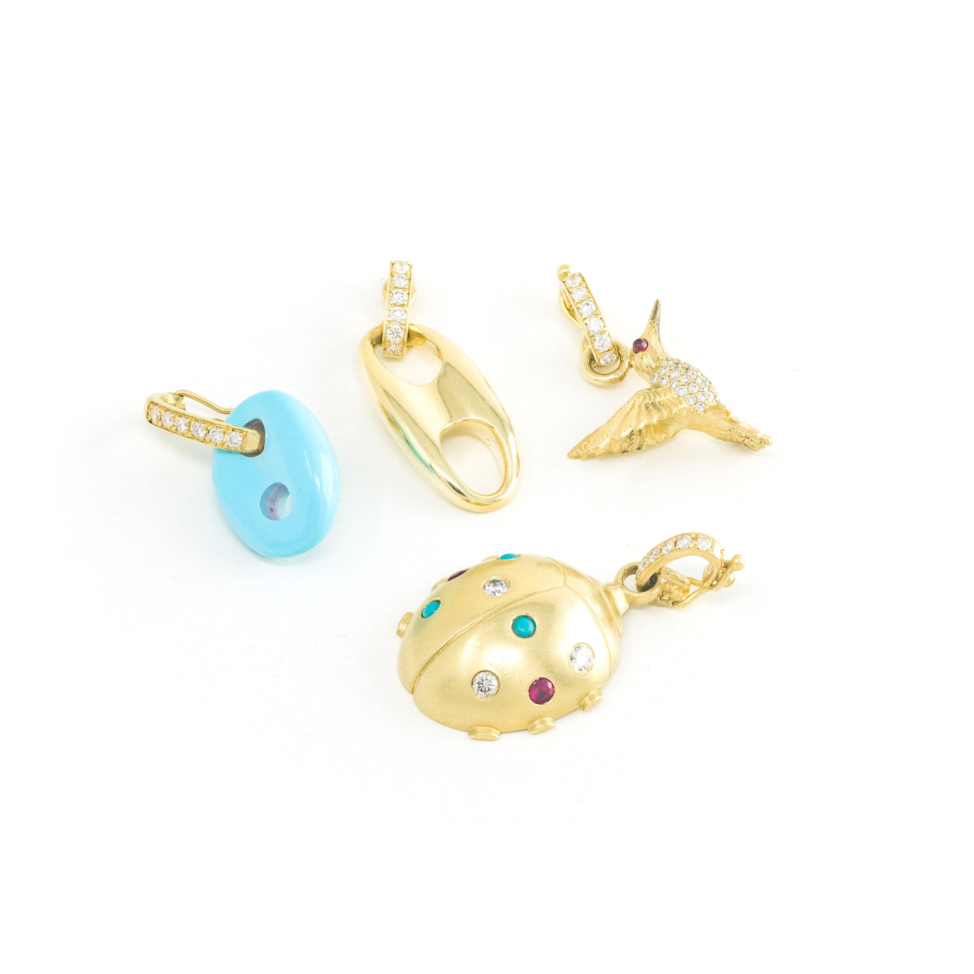 Hummingbird Charm