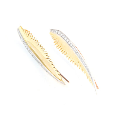 Small Gold and Diamond Wings