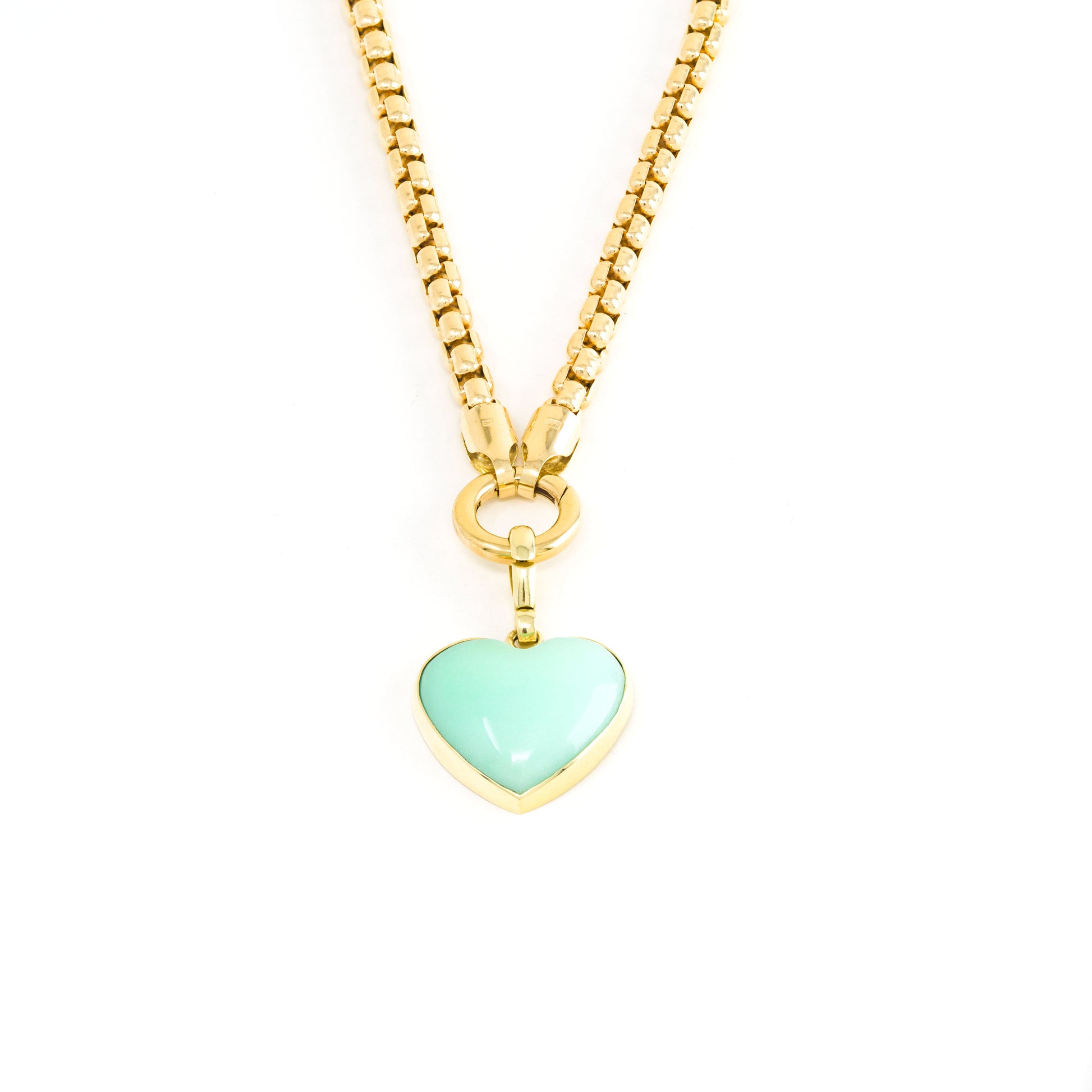 Carved Heart Charm