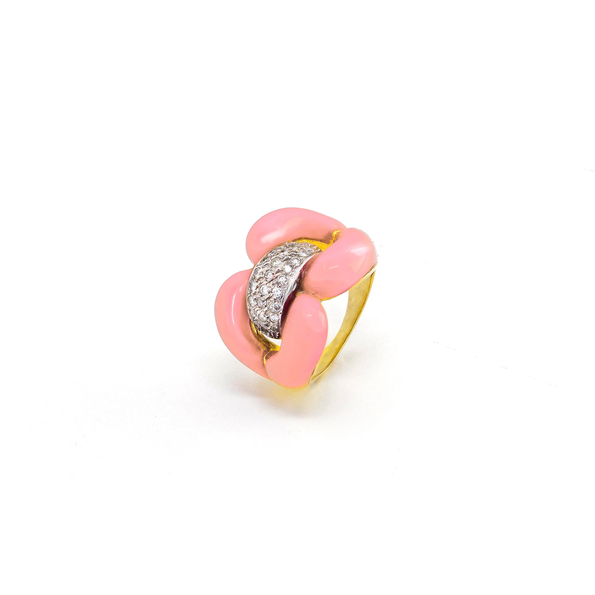 Carved Stone Nautical Ring