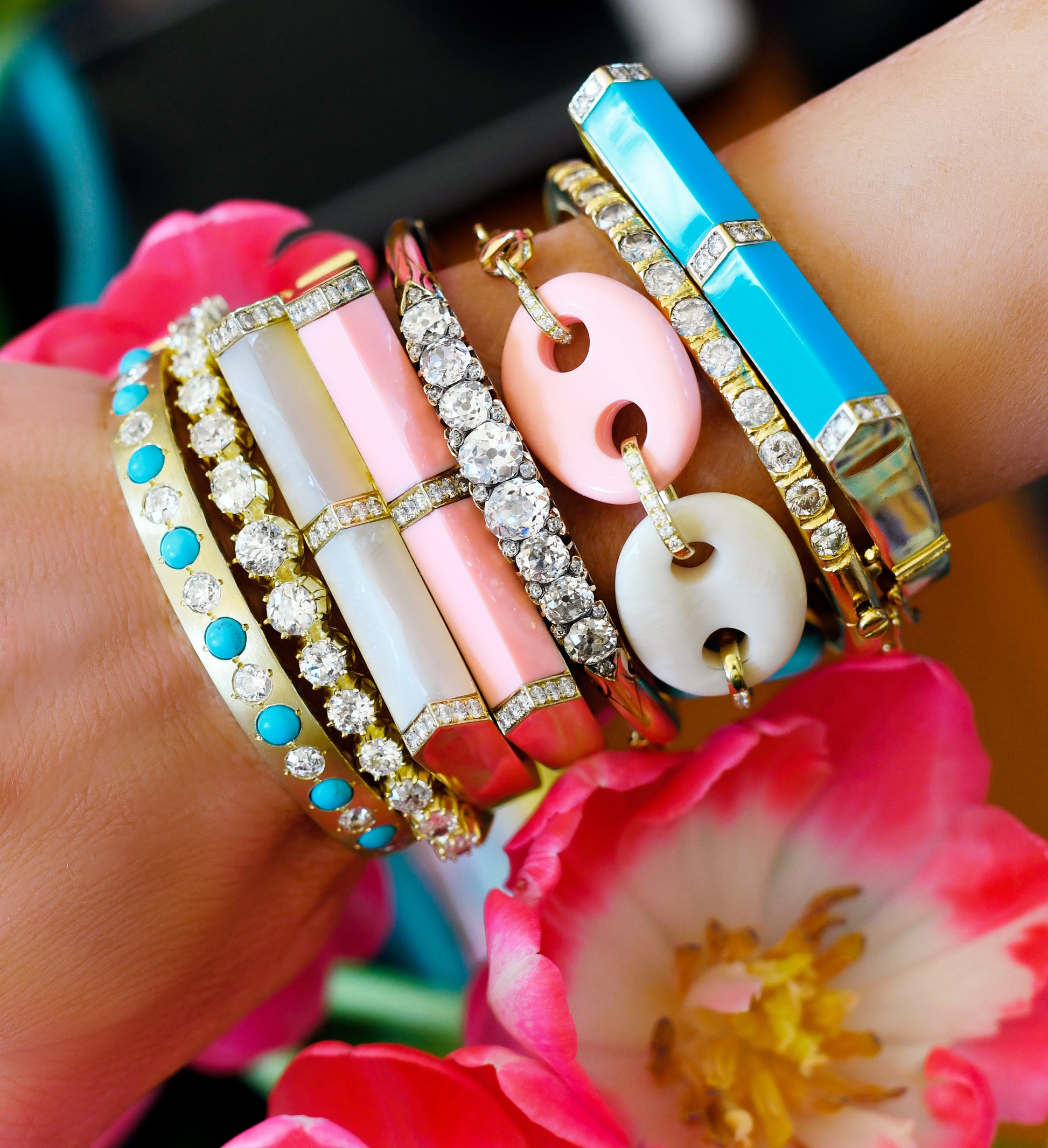 Pyramid Bangle