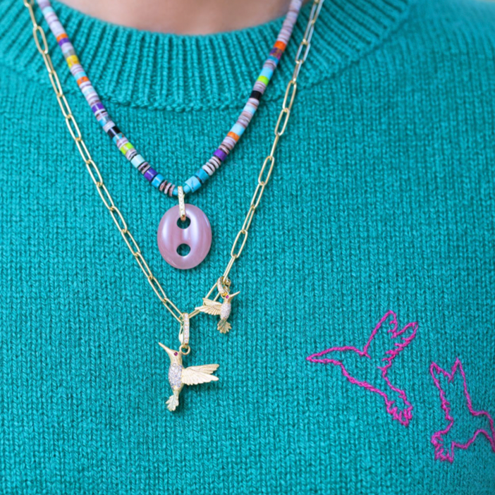 Hummingbird Charm