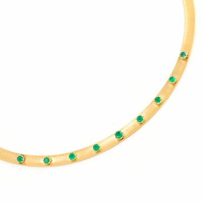 Emerald Ridge Collar Necklace