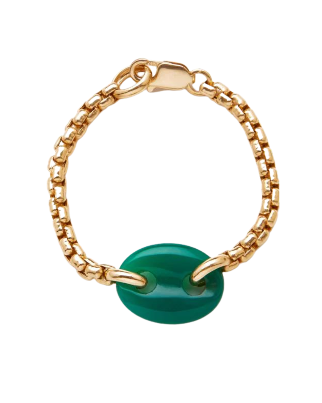 Single Stone Mariner Link Bracelet