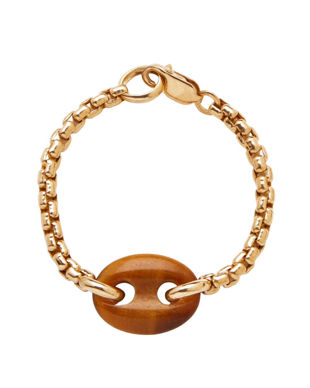 Single Stone Mariner Link Bracelet