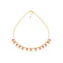 Pink Sapphire Fringe Necklace