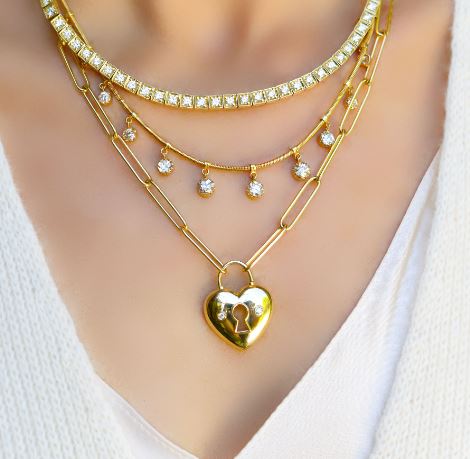 Pickle Ball Necklace