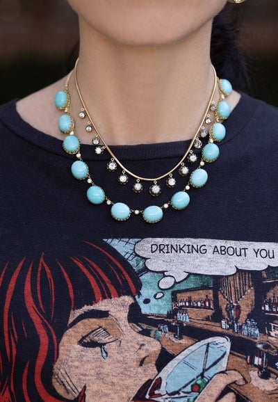 Turquoise Victorian Necklace